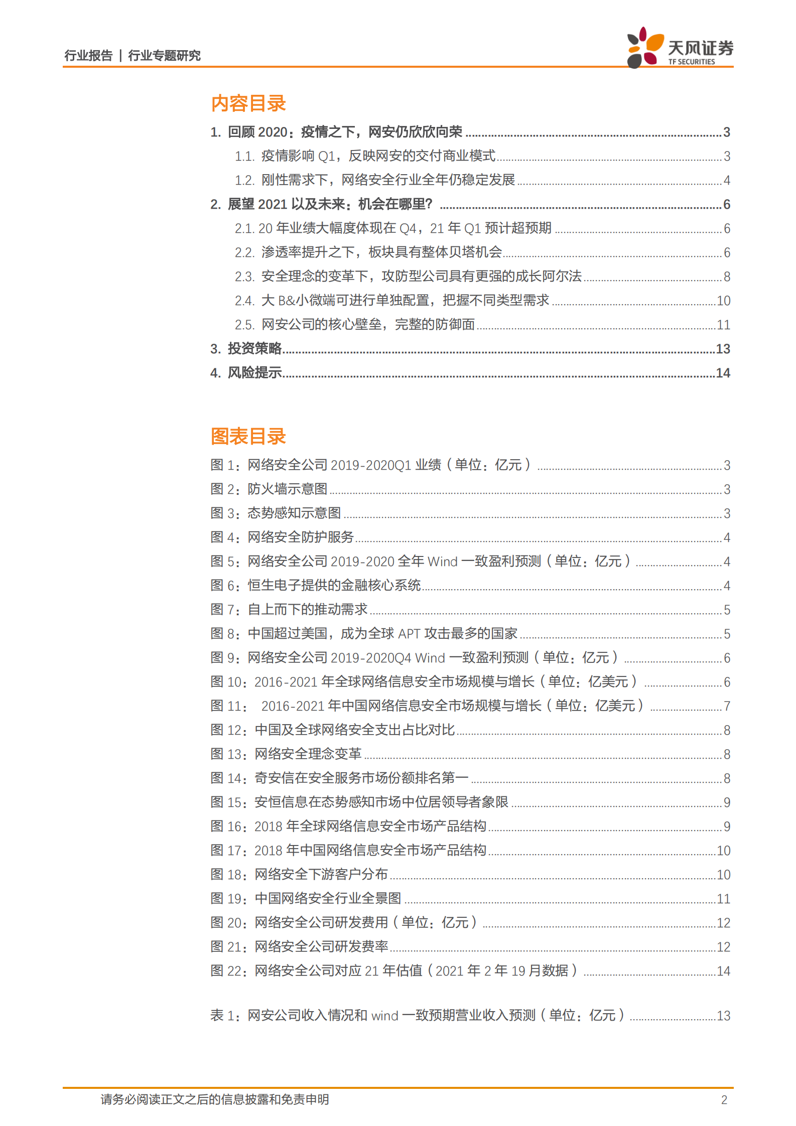 计算机行业专题研究：网络安全年度策略，回顾2020，展望2021和未来-20210223-天风证券-15页 第2页