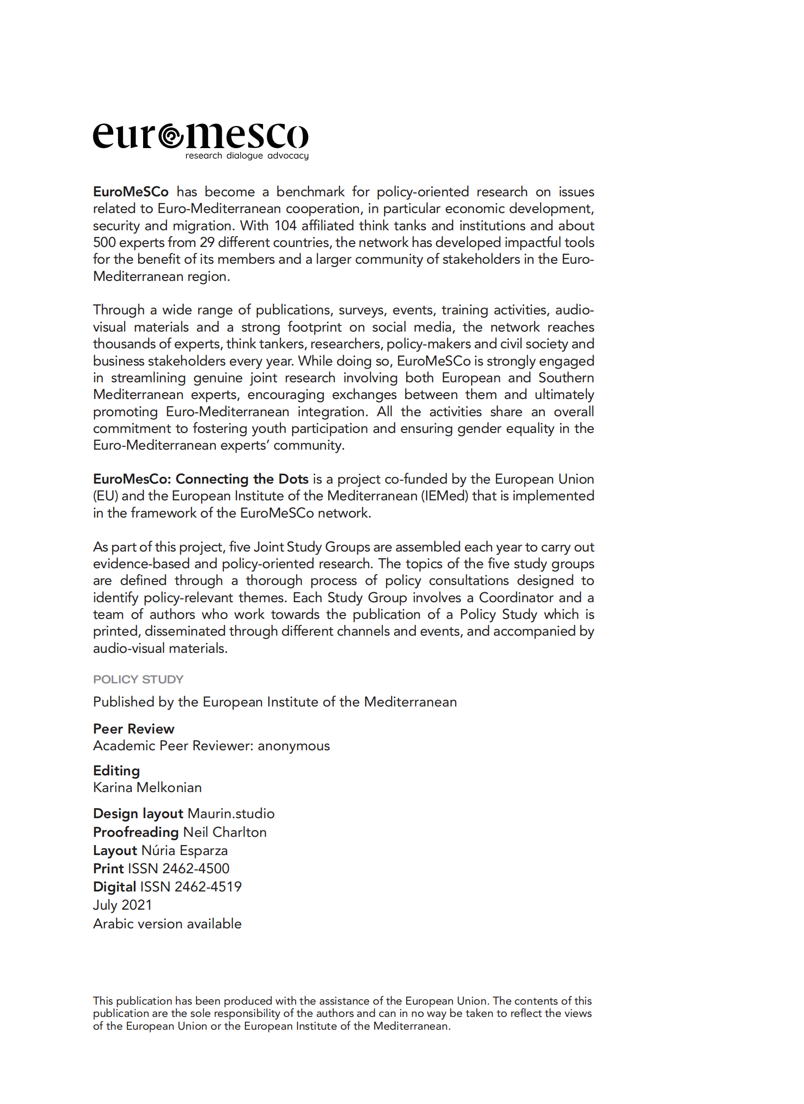 欧洲地中海研究委员会-远大期望：确定跨地中海网络安全议程（英）-2021.7 第3页