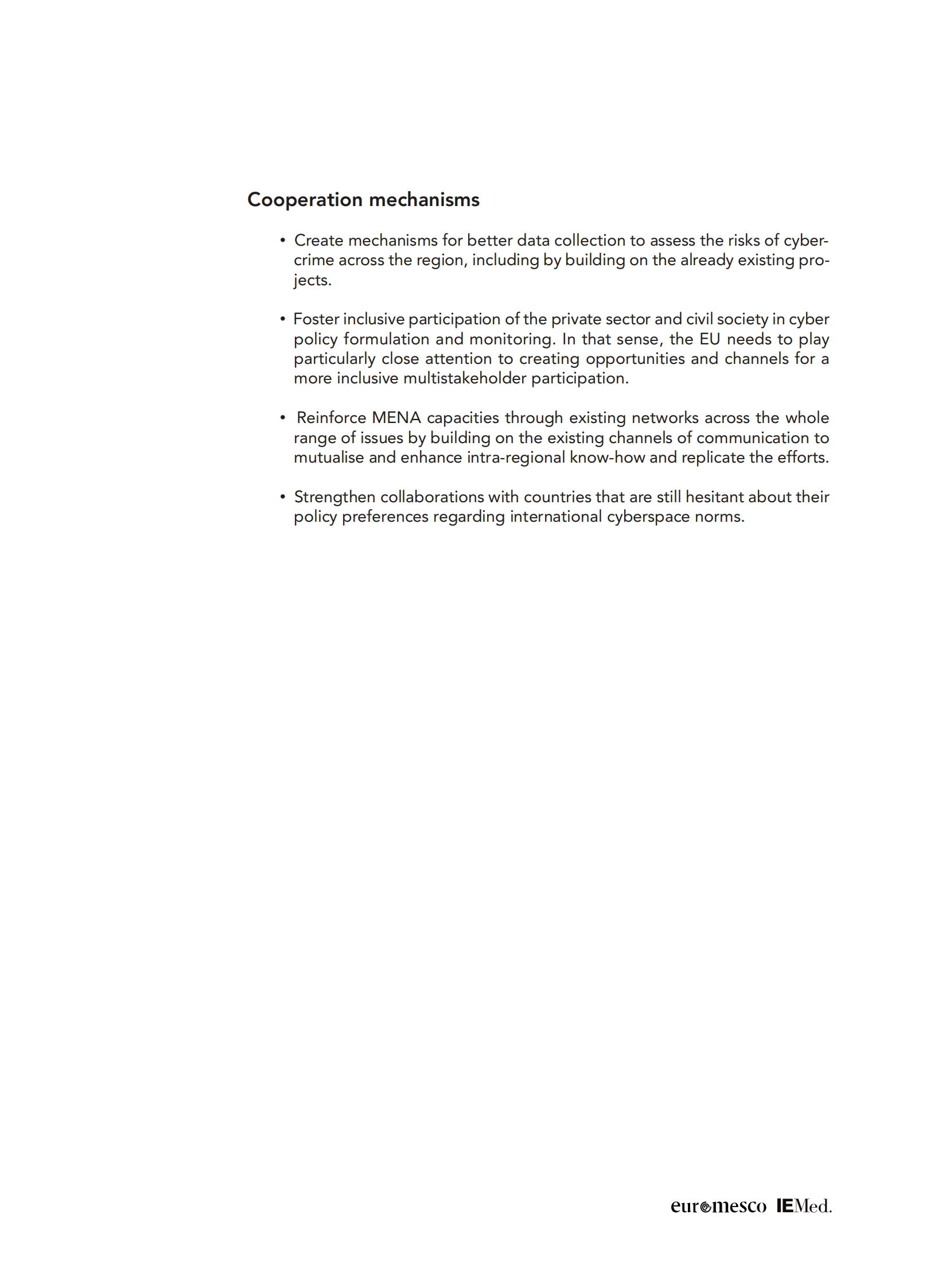欧洲地中海研究委员会-远大期望：确定跨地中海网络安全议程（英）-2021.7 第10页