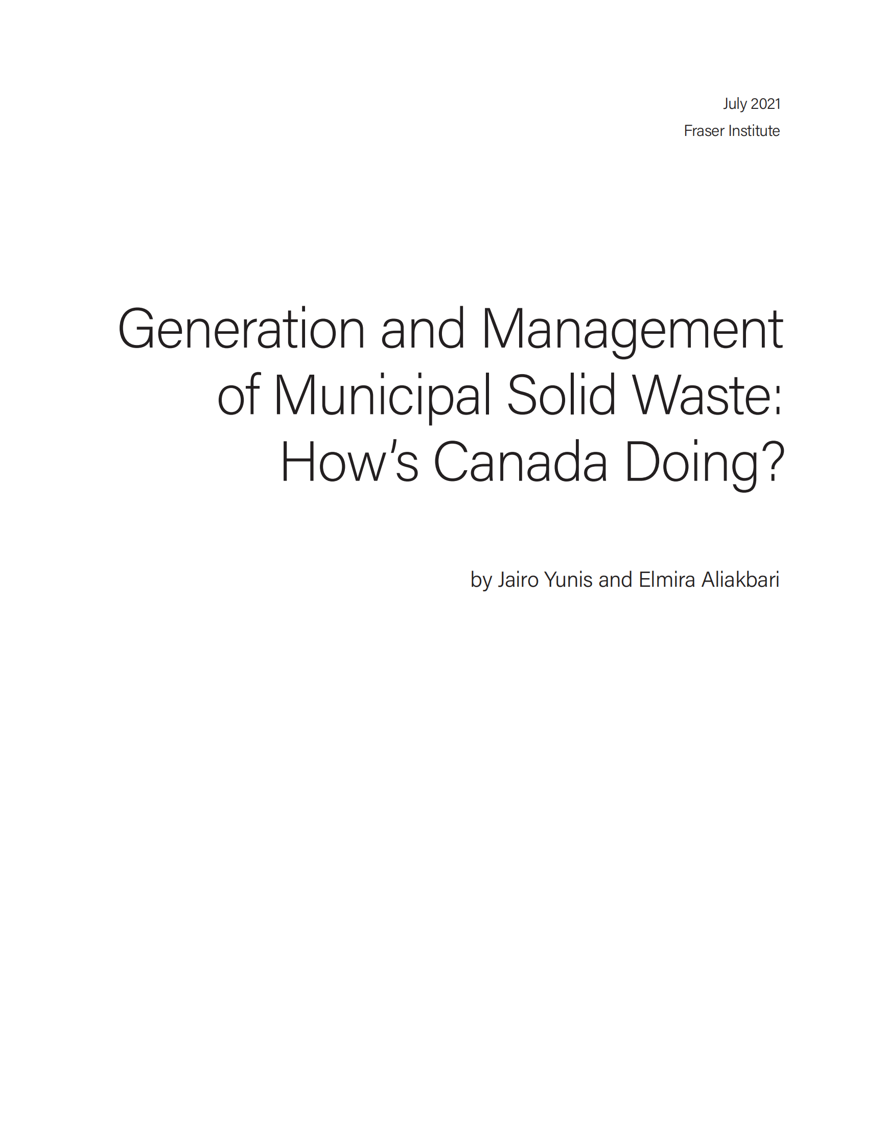 菲沙研究所-城市生活垃圾的产生与管理（英）-2021.7 第3页