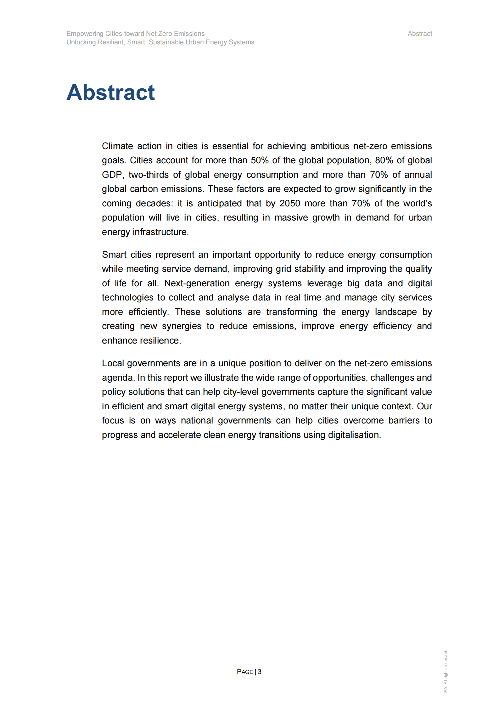 国际能源署-赋予城市权力，实现净零未来（英）-2021.7 第4页