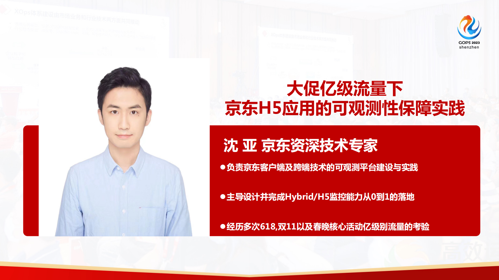 沈亚大促亿级流量下：京东H5应用的可观测性保障实践 第2页
