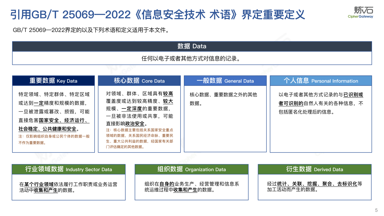 炼石-图解《网络数据分类分级要求（征求意见稿）》 第5页