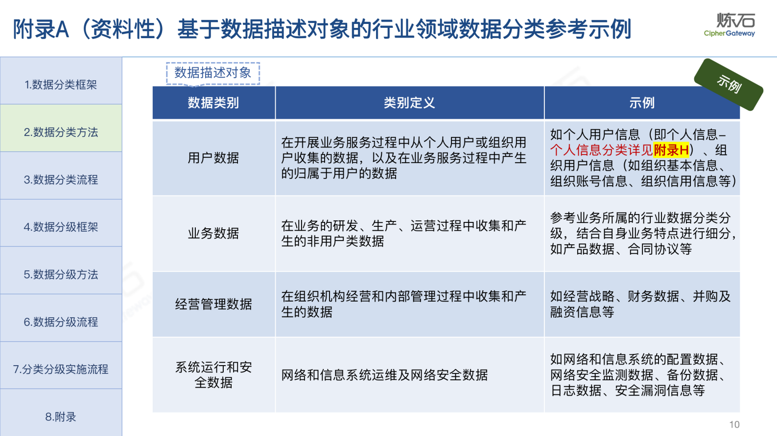 炼石-图解《网络数据分类分级要求（征求意见稿）》 第10页