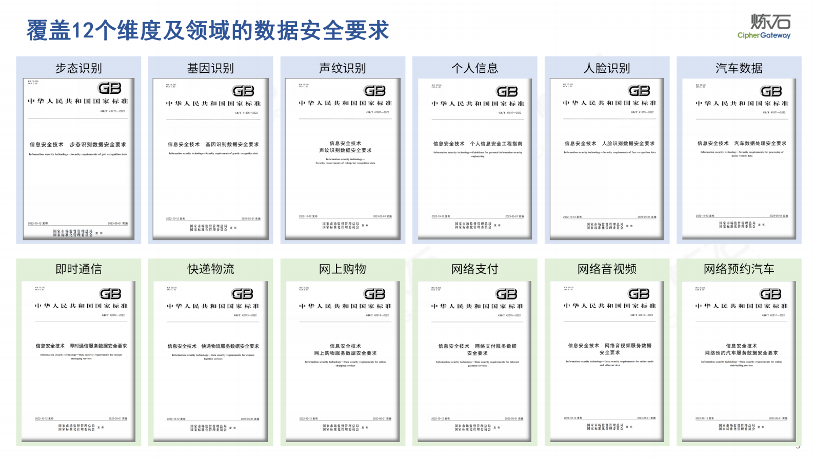 炼石-图解12项数据安全国家标准V1.0 第3页
