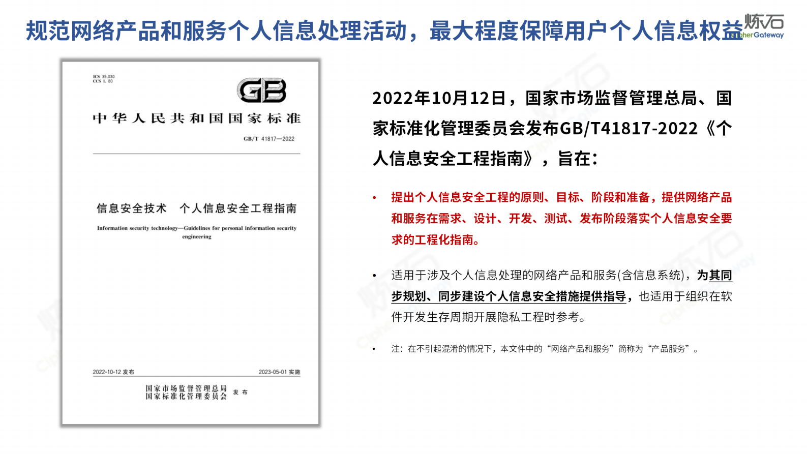 炼石-图解12项数据安全国家标准V1.0 第6页