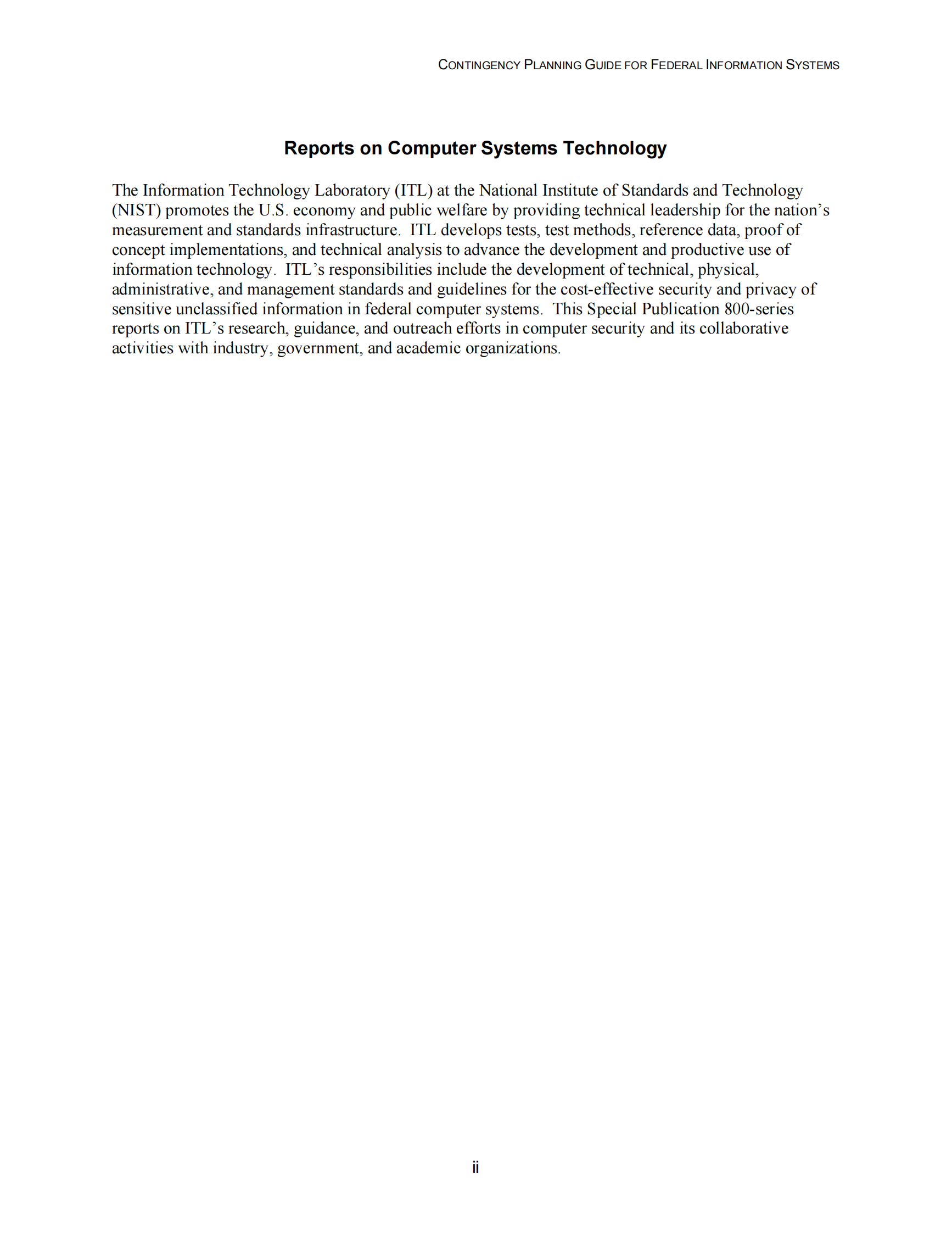 参考文献7：NIST-SP 800-34（英文版） 第4页