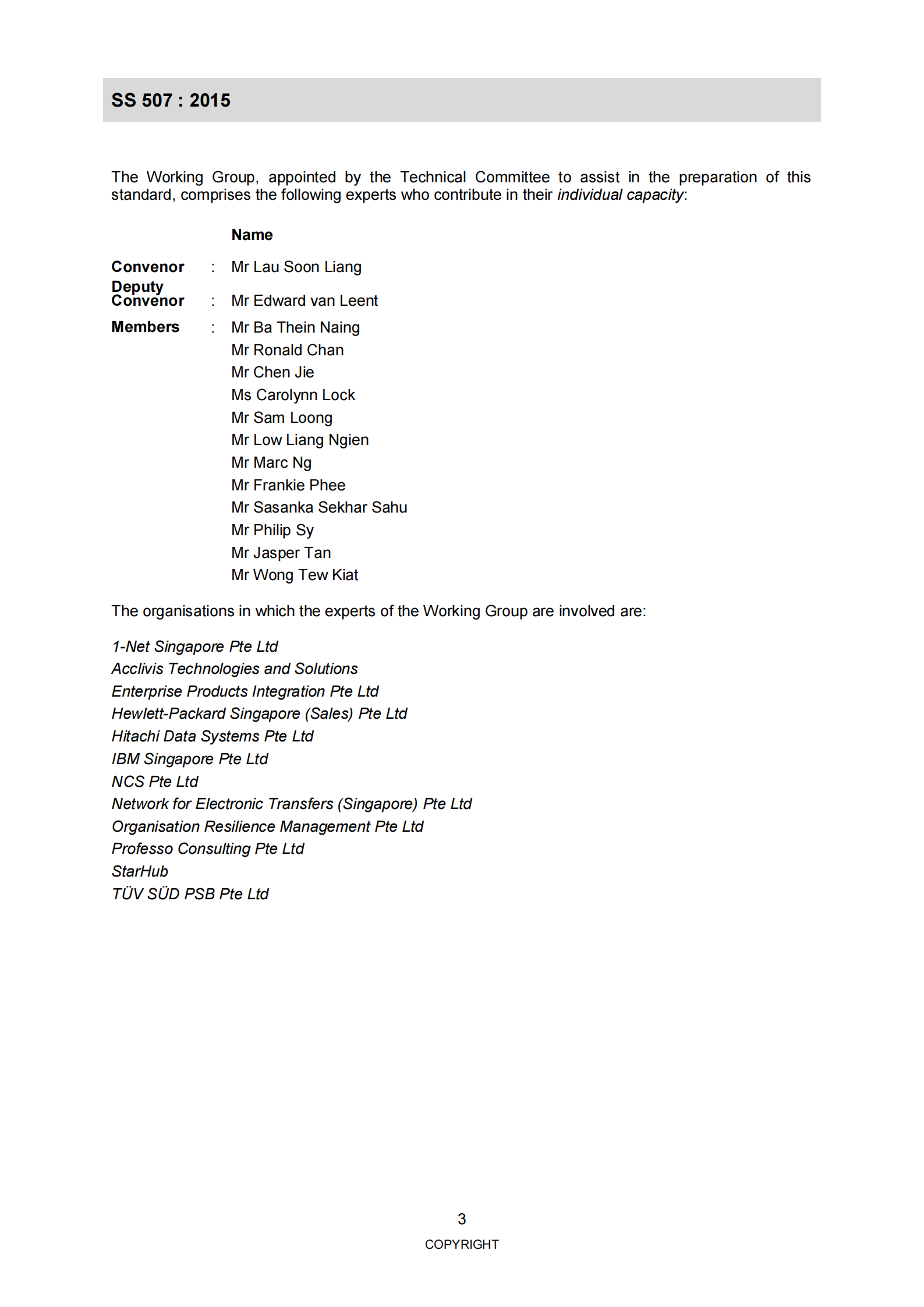 参考文献9：SS-507-2015（英文版） 第4页