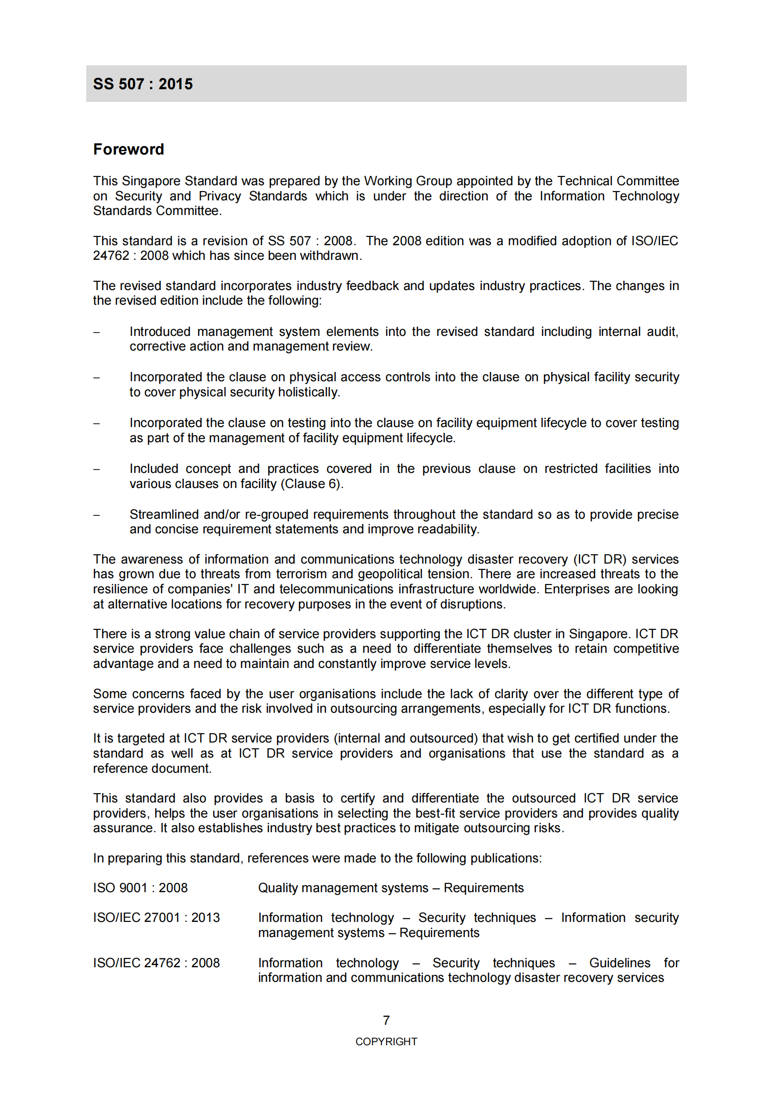 参考文献9：SS-507-2015（英文版） 第8页