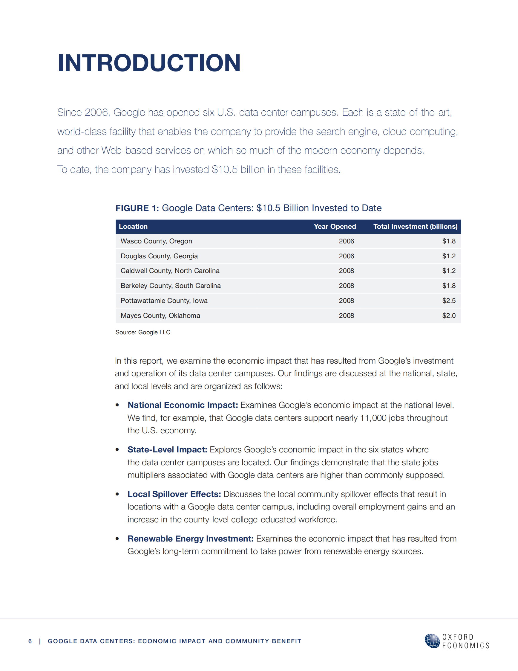 Google Data Centers Economic Impact and Community Benefit 第6页