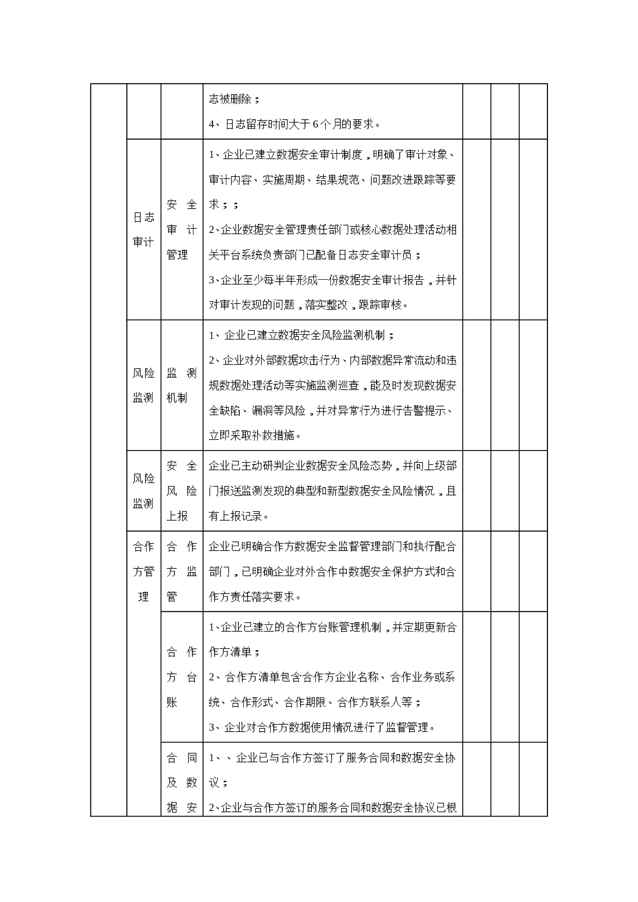 某系统数据安全合规评估报告模板 第9页