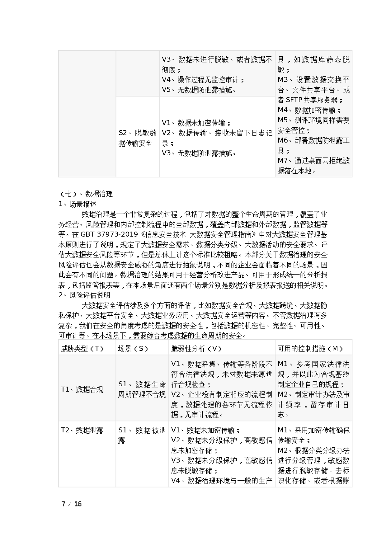 数据安全风险评估总结 第7页